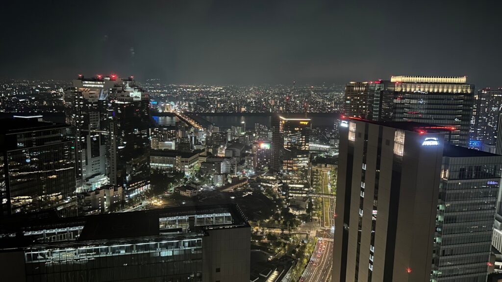 大阪ステーションホテル夜景